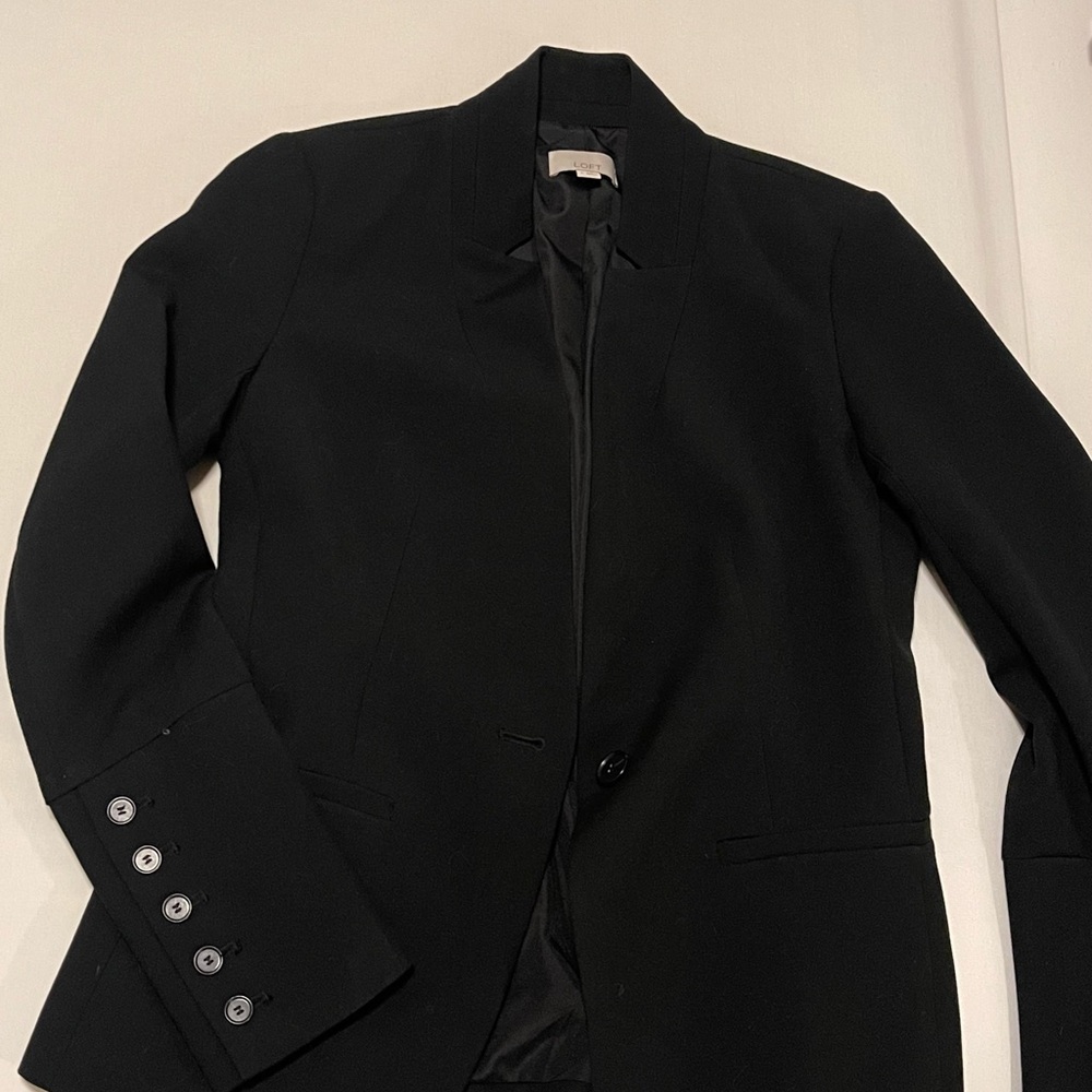 LOFT Black Women's Suit Jacket